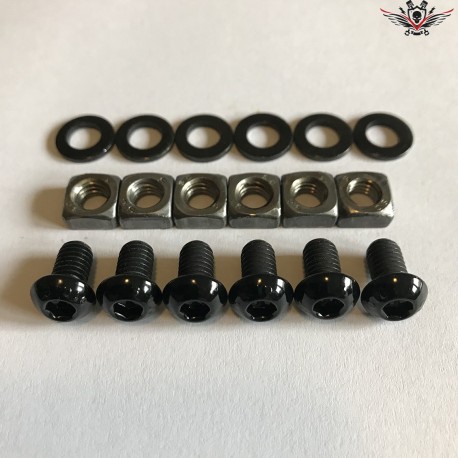 Harley-Davidson Hiltzeschild Schrauben Schwarz V-Rod® Night Rod Special® 2002+