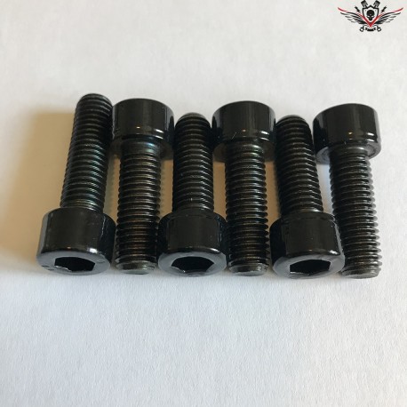 Harley-Davidson Gabelbrücken Schrauben Schwarz V-Rod® Night Rod Special® Muscle®  2002+