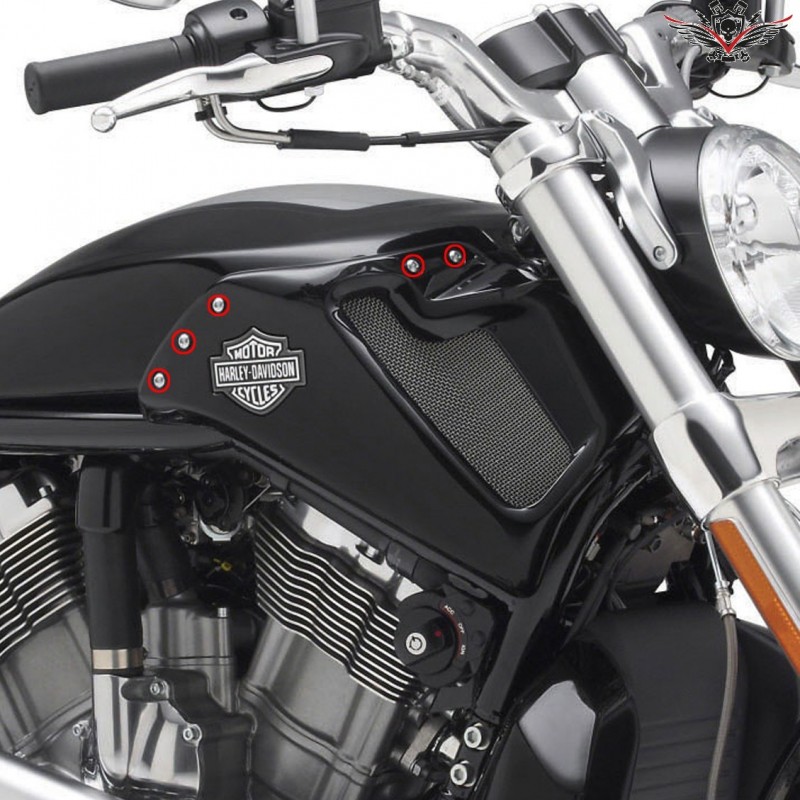 Harley Davidson V-Rod stainless steel bolt kit motor engine cover screws 178 pcs 