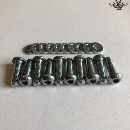 Harley-Davidson Seitenabdeckung Schrauben Chrom V-Rod® Muscle® 2009+