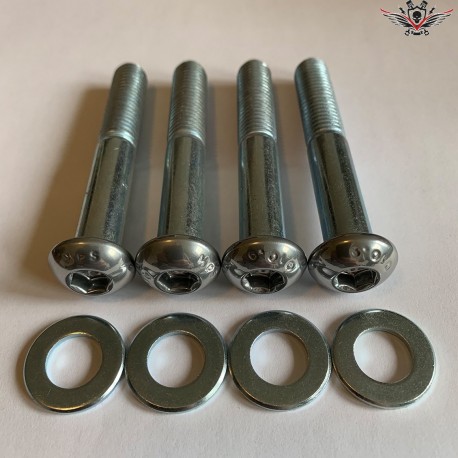 Harley-Davidson Stoßdämpfer Schrauben Chrom V-Rod® Night Rod Special® Muscle® 2002-2007