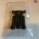 Harley-Davidson Steering Head Bracket Screws Black Sportster® Bj. 2010-2013