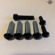 Harley-Davidson Steering Head Bracket Screws Black Sportster® Bj. 2014+